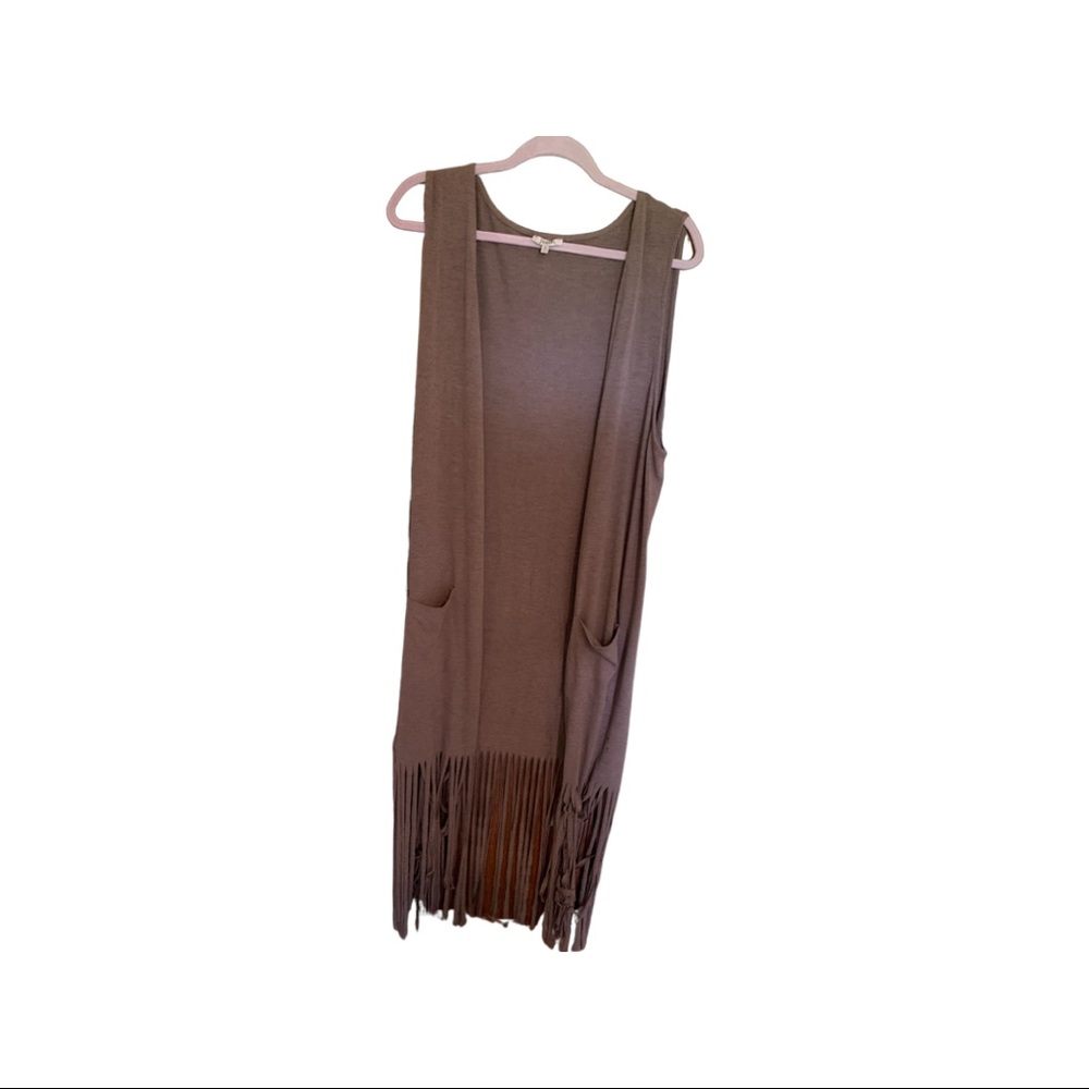 JODIFL, brown vest, 1XL